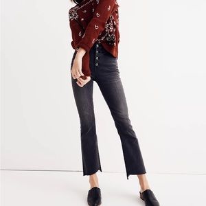 Cali Demi-Boot Jeans: Asymmetrical Hem Edition